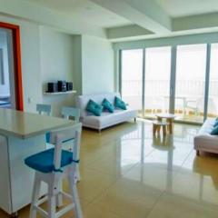 Apartamento Familiar con Vista al Mar en Bocagrande Cartagena