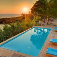 VILLAPARADISO Beach front Villa Makris Gialos