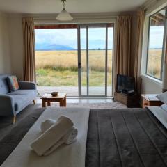 The Lodge, with Mt Cook views