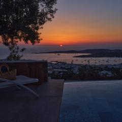 Infinity sea view cosy villa with private pool