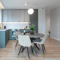 River View - widok na wodę, parking w hali, winda, 3pok i 5 łóżek, klima, Netflix i Max, centrum