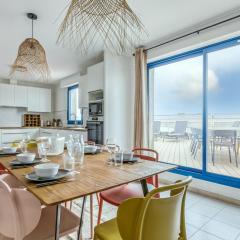 Appart pour 6 adultes et 2 enfants avec terrasse