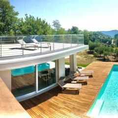 Villa Olympia Pool Sea View Mountains Lake Nature Sleeps 8 Air Conditioning Wi-Fi