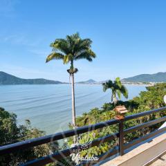 Frente pro MAR, linda VISTA, com piscina e 2 Suítes, no centro de Ubatuba, RECANTO 4