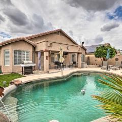 Surprise Home with Outdoor Oasis Golf Nearby!