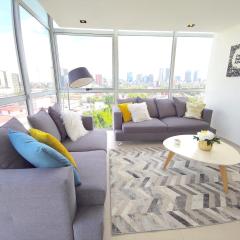 Aurora MaiaHome-2BD Amazing view in Polanco -Pool Gym SPA