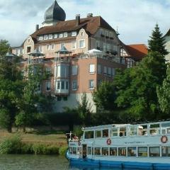 Apartments mit Klimaanlage am Neckarufer, Schöne Aussicht