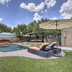 Midtown Getaway with Private Pool and Grass Yard!