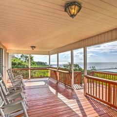 Waterfront Gulf Coast Getaway with Boat Dock!