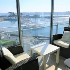 Bel appartement rénové VUE MER au port de de PERROS-GUIREC Ref 841