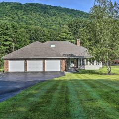 Game Room, Yard and Hot Tub Spacious Catskills Home
