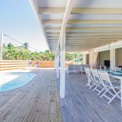 Villa de 3 chambres a Sainte Anne a 50 m de la plage avec piscine privee jardin clos et wifi