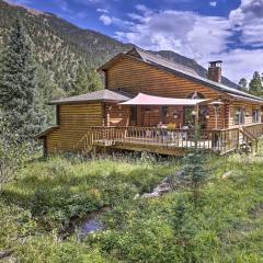 Silver Plume Mountain Haven with Views and Deck!
