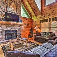 Pigeon Forge Getaway with Covered Patio and Hot Tub!