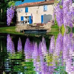 Appartement de 3 chambres avec jardin clos et wifi a La Taillee