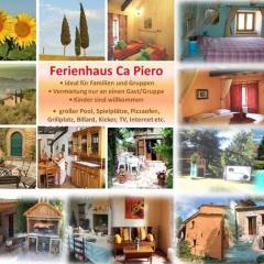 Ferienhaus Ca Piero mit Pool bis 8 Personen