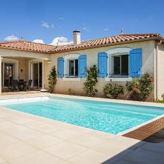 Stunning Home In Puisserguier With Wifi, Private Swimming Pool And Outdoor Swimming Pool