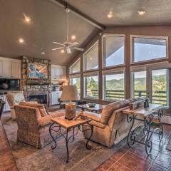 Scenic Ruidoso Abode with Mtn Views, Hot Tub and Deck!
