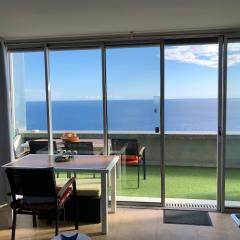 Viangella - Dramatic sea view! Top floor 2km to Monaco