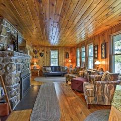 Cozy Lakefront Cabin with Indoor Gas Fireplace!