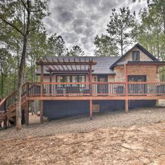 Modern Broken Bow Cabin Large Deck, BBQ and Pergola