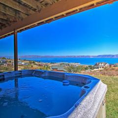 Garden City Lake House Hot Tub and Views!