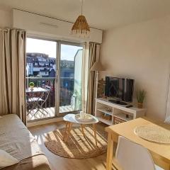 T2 cosy/balcon sud ouest/300m-mer/Villers sur Mer