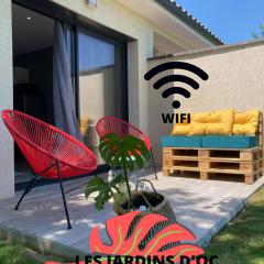 Les Jardins d'Oc - Wifi, Terrasse et Jardinet - Appart T2 neuf