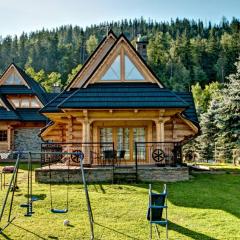 Domek drewniany luxury cottage Dabrowa