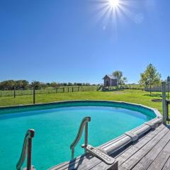 Monett Family Ranch Home with Fireplace and Huge Deck!