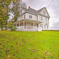 Historic Victorian Farmhouse with Porch and Views!