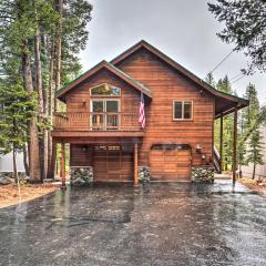 Luxe Truckee Cabin with Golf Course View and Deck