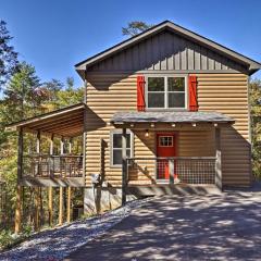 Pigeon Forge Cabin with Hot Tub 1 Mi to Parkway