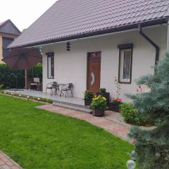 Beautiful holiday house with swimming pool, only 200m from the lake, Morzyczyn