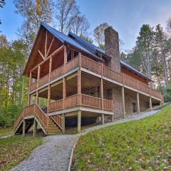 Serenity Now Cabin with Fire Pit and Game Room!