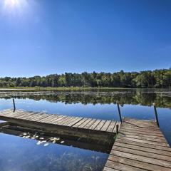 Four-Season Lake Cabin with Canoe and Paddle Boat!