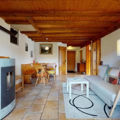 Les Hirondelles, cosy apartment with a magnificent view on the mountains