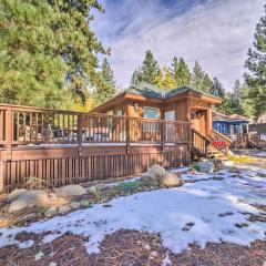 Truckee Cottage with Fenced Yard and Lake Donner Views