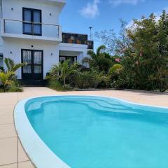 3 bedrooms villa at Calodyne 500 m away from the beach with private pool garden and wifi