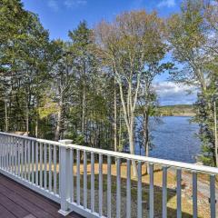 Beautiful Lakefront Retreat with Deck and Views!