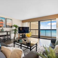 Spacious Waikiki Beach 2BR-Ocean View-Free Parking