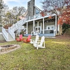 Lake Hartwell Home with Private Dock and Hot Tub!