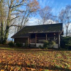 Maison 2 chambres proche Dijon chalet niché dans la nature