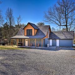 Serene Lakefront Cabin with Deck and Fire Pit!