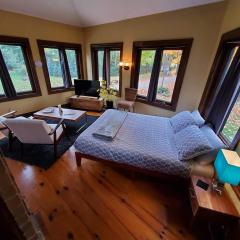 The Front Porch Room of a 140-Year-Old Victorian House