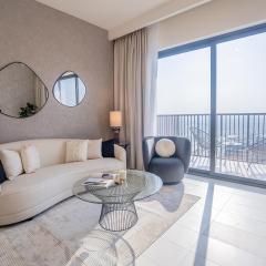 Nasma Luxury Stays - Elegant Condo With City Views And Dubai Skyline