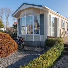 Detached chalet on a holiday park with two terraces, near Alkmaar