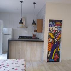 Maravilhoso loft beira mar