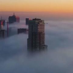 Romantic room in brussels sky