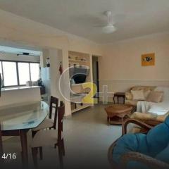 Apartamento no Guaujá/SP, c/ 2 q., 72 m2. Uma vaga na garagem